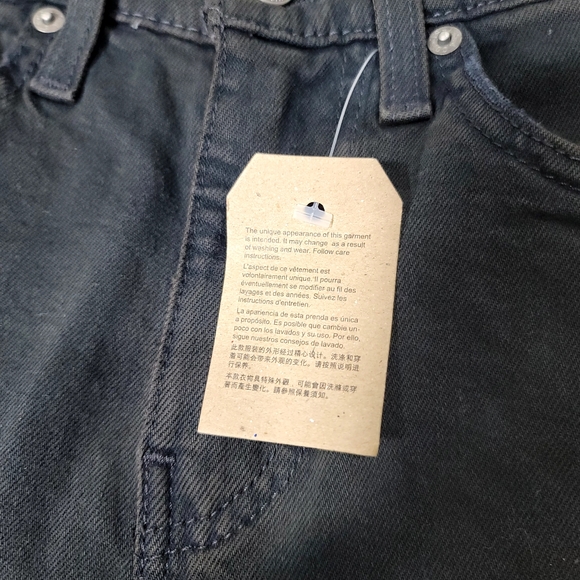 🆕️ Levi's Jeans Mens Black 28x32 510 Skinny Distressed Gothic Grunge Denim - Picture 2 of 14